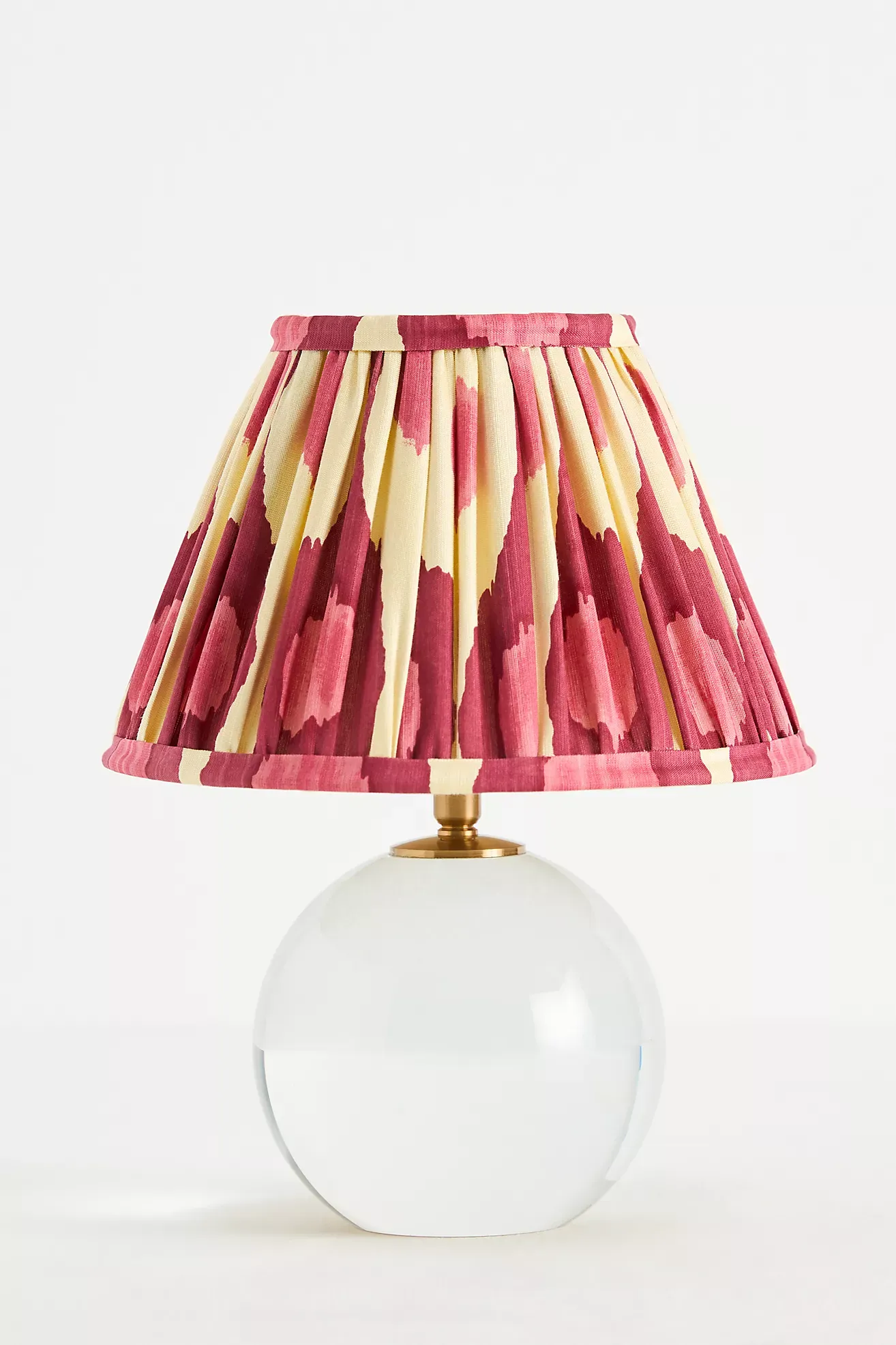 Pooky The Katherine Cordless Rechargeable Glass Table Lamp