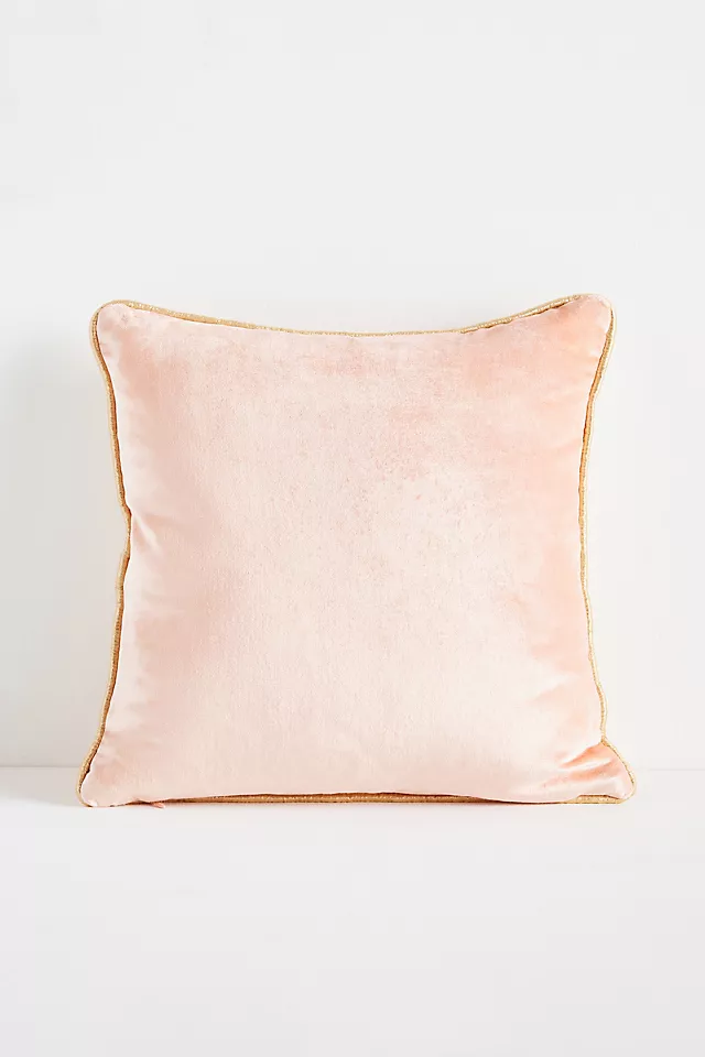 Coretta Mini Beaded Velvet Pillow
