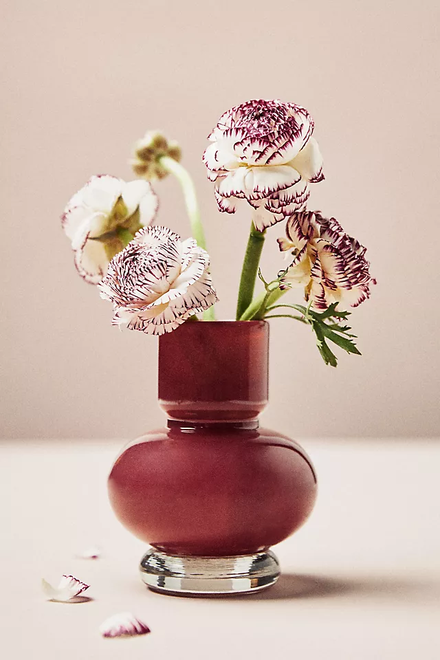 Maude Sculptural Glass Vase