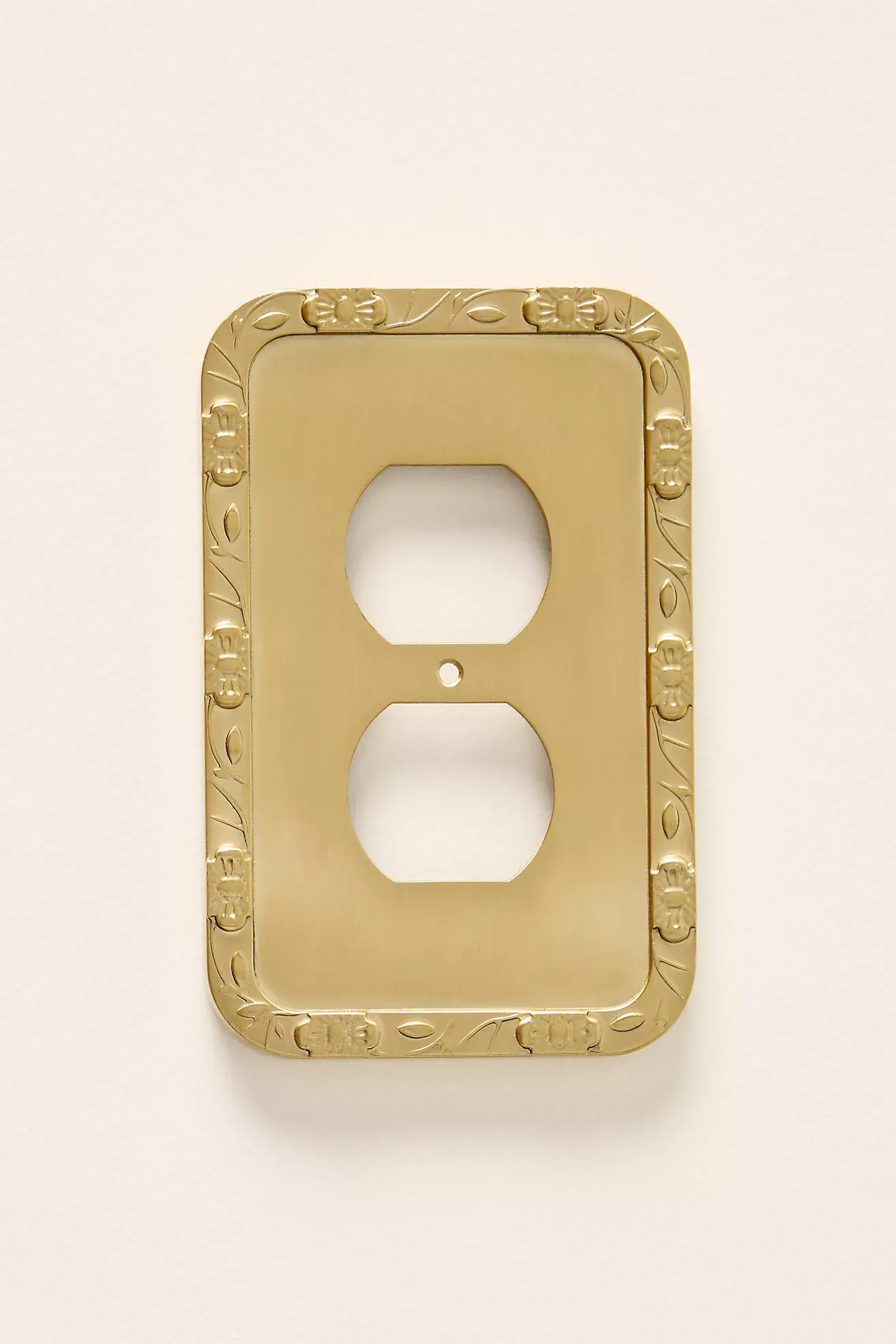 Floral Border Switch Plate
