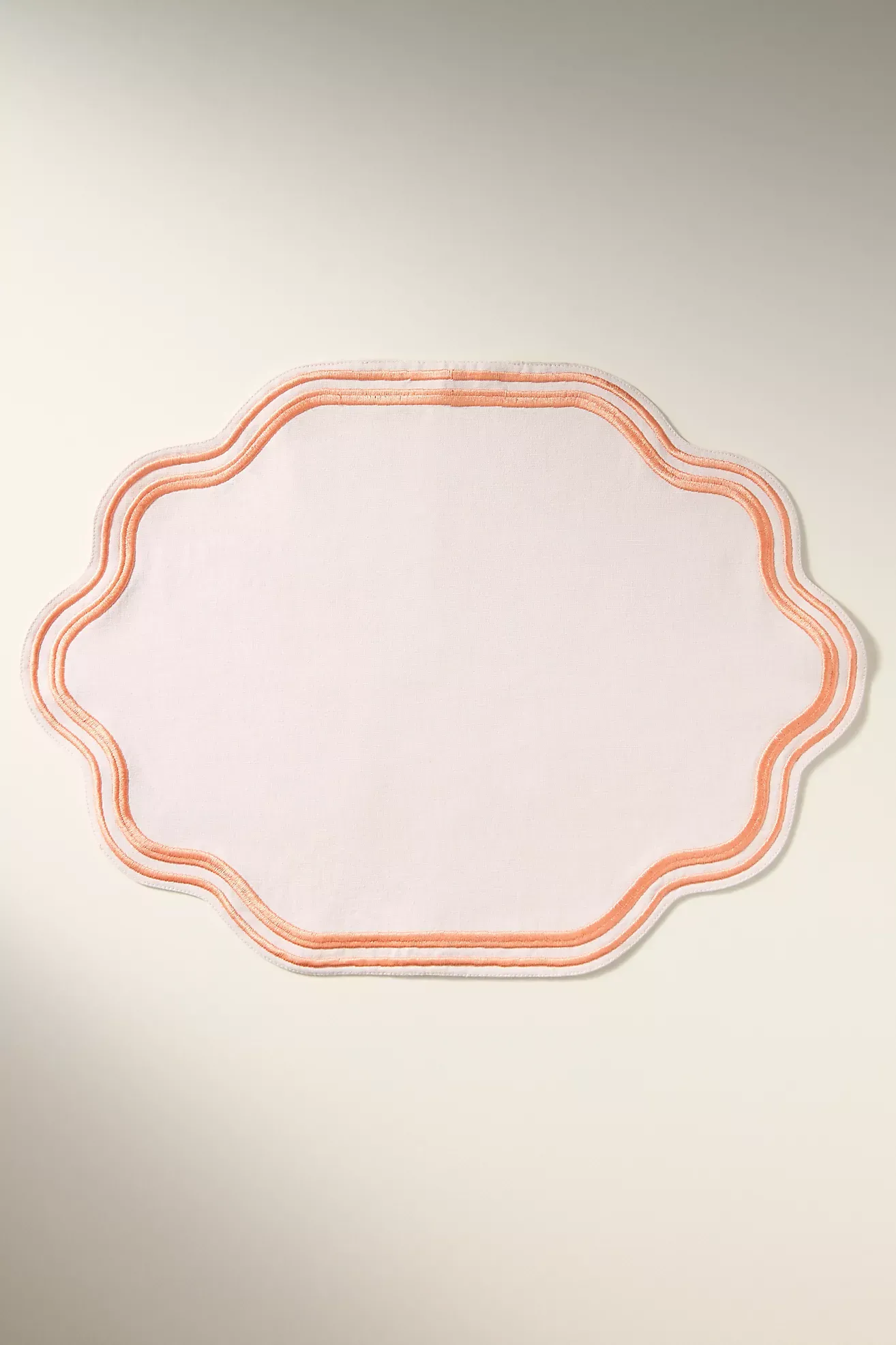 Madeline Embroidered Cotton Placemat