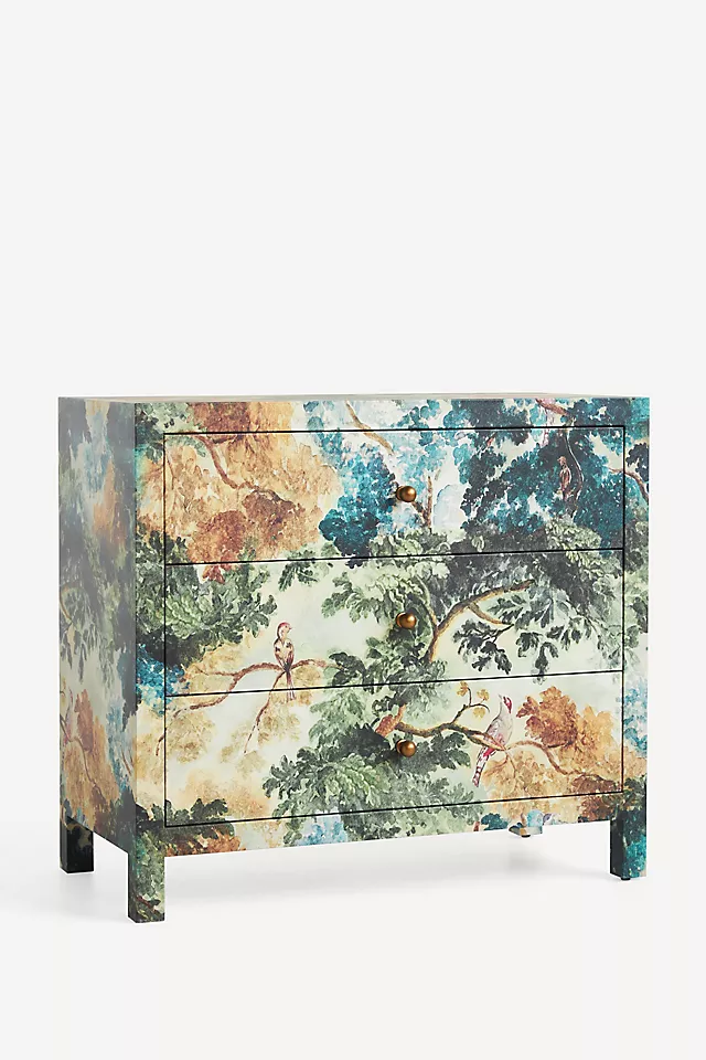 Hale Canvas Three-Drawer Dresser