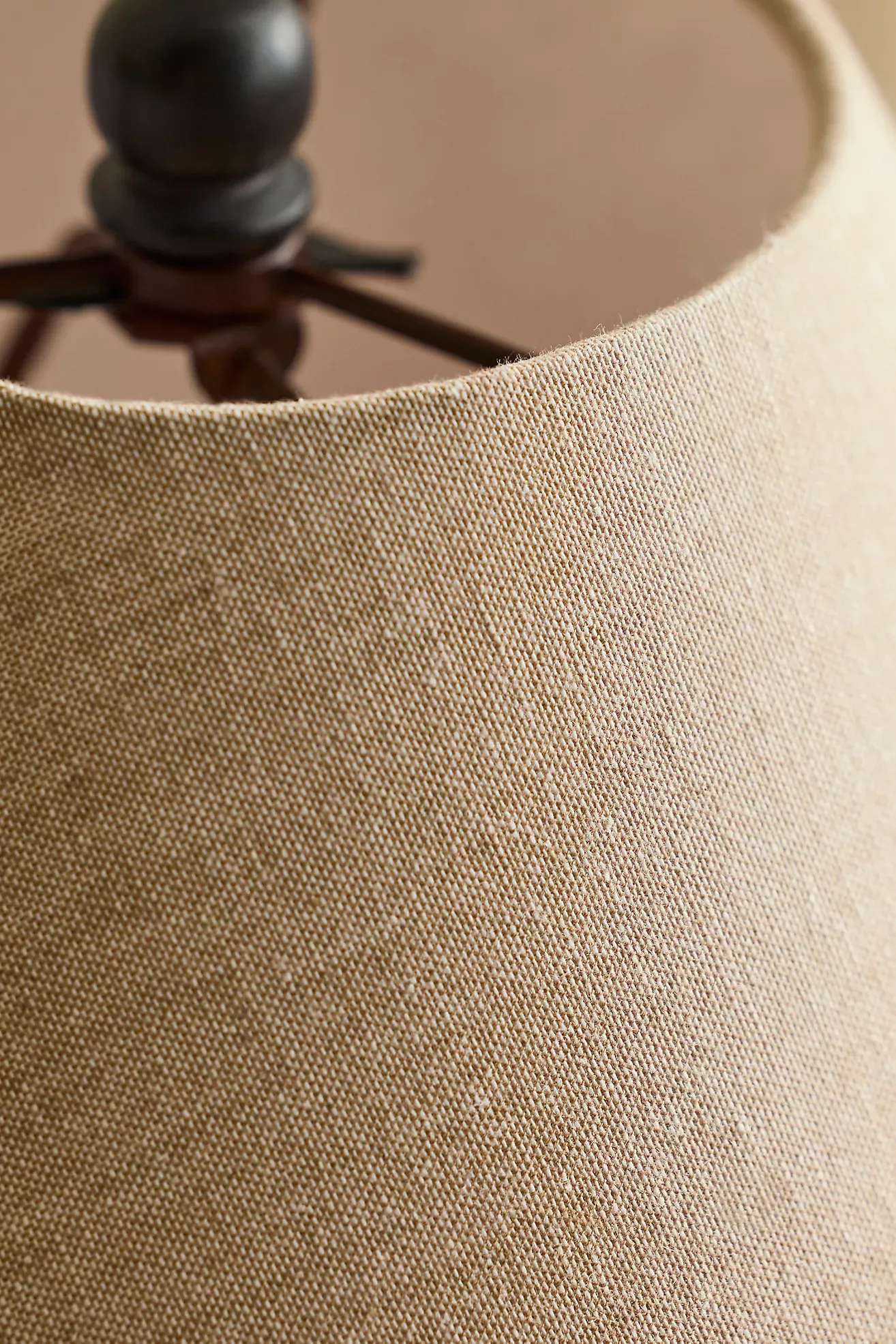 Striped Iron Table Lamp