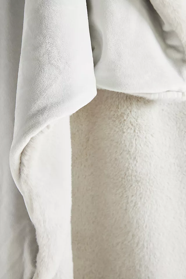 The Sophie Faux Fur Throw Blanket