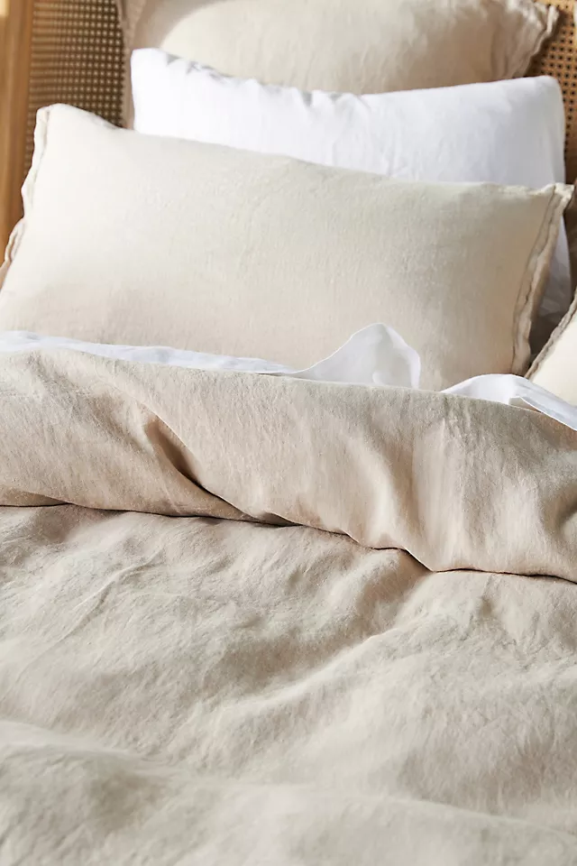 Washed Linen Duvet Cover​