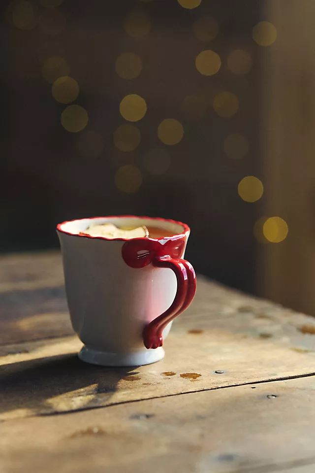 Benedita Bow Stoneware Mug