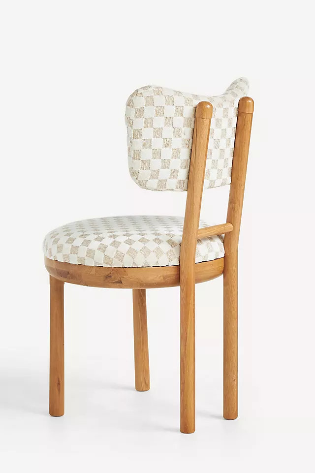Irie Carmine Jacquard Dining Chair