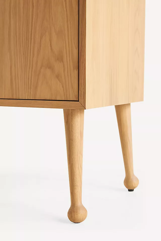 Moretti Oak Bar Cabinet