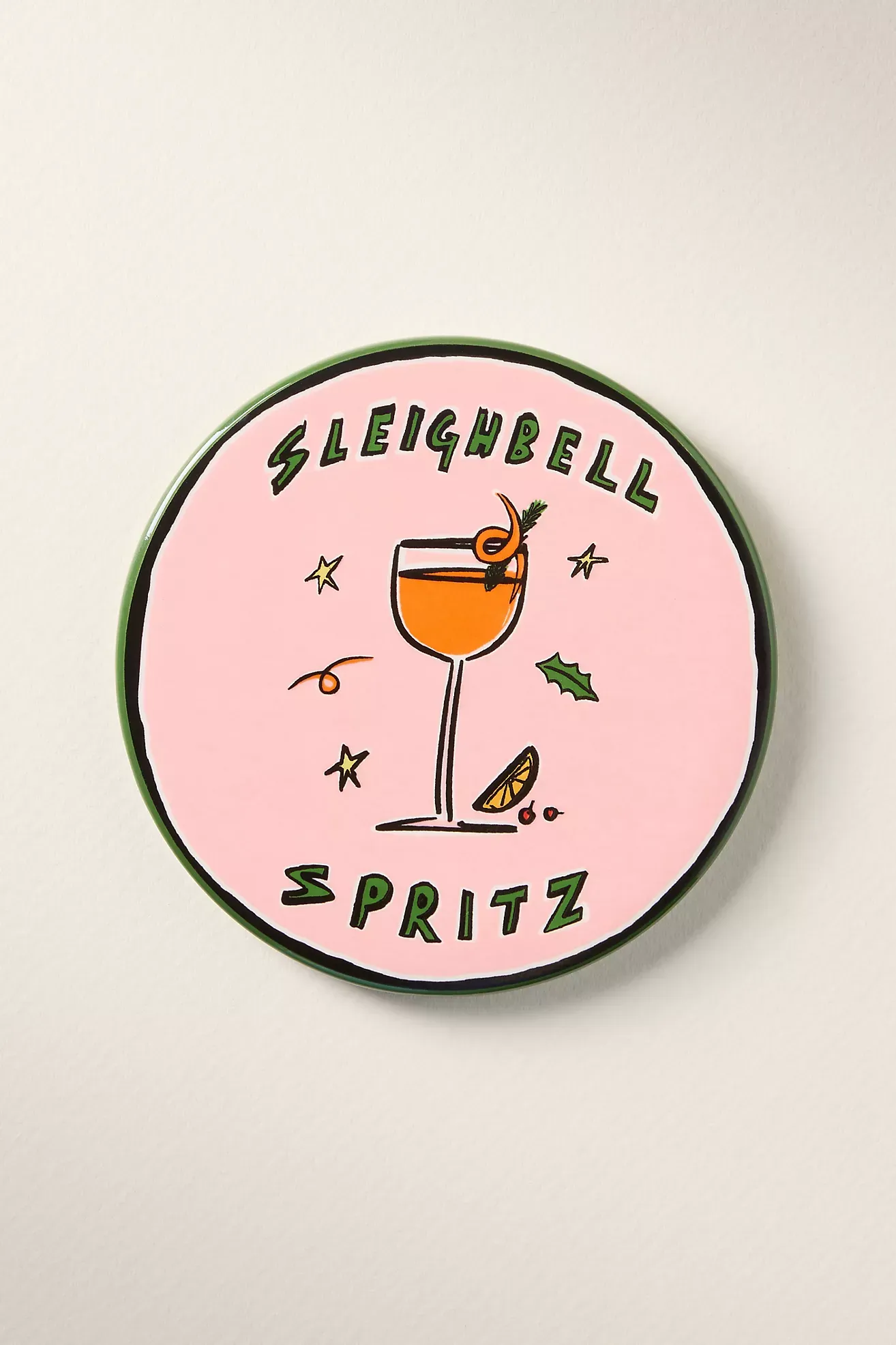 Nephthys Illustrated Elf Nog Coaster