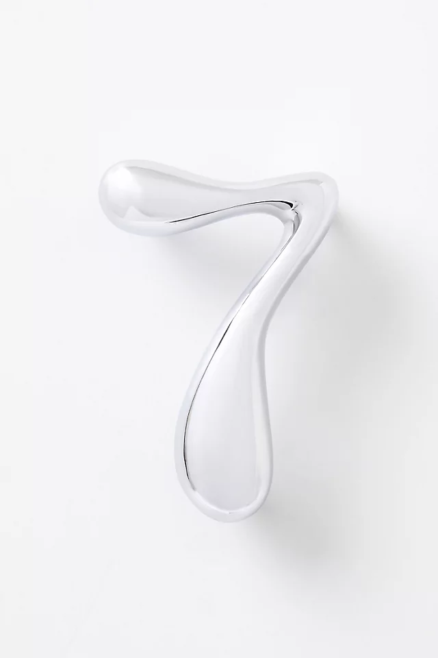 Bubble Polished Chrome House Numbers