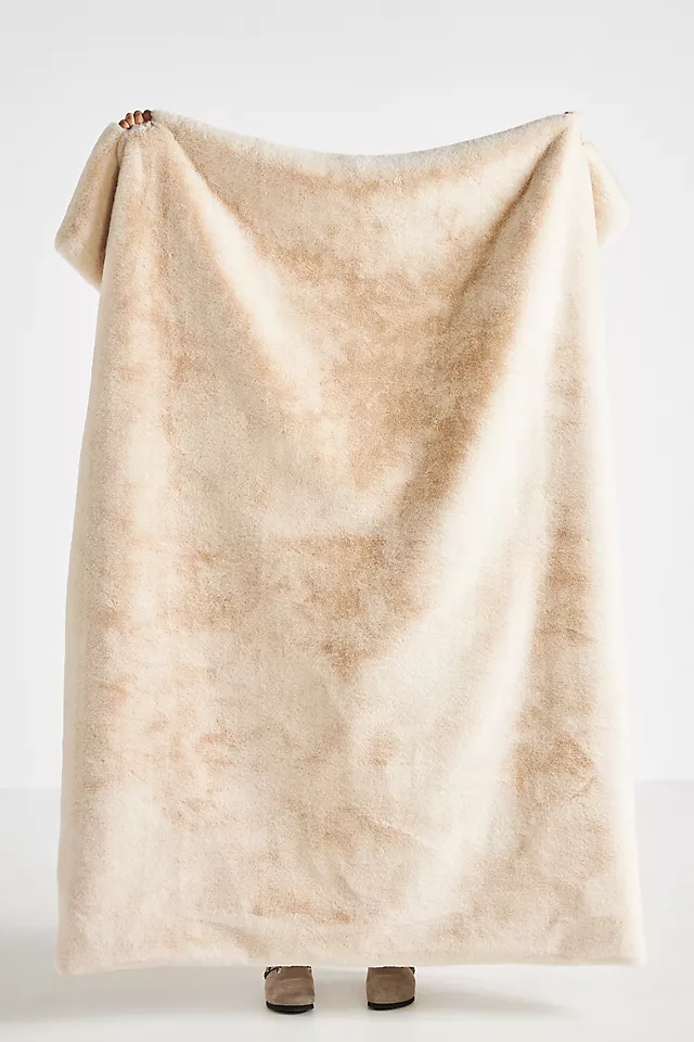 The Sophie Faux Fur Throw Blanket