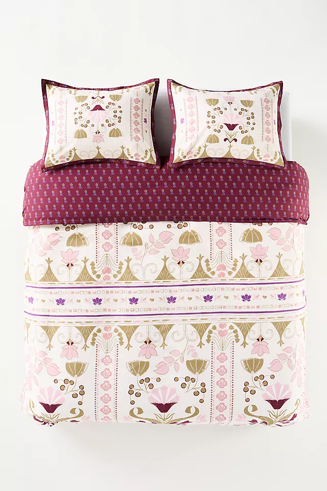 The Printed Cotton-Slub Duvet Collection
