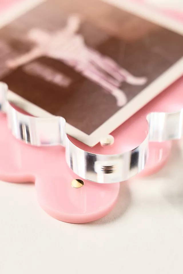 Acrylic Scalloped Picture Frame