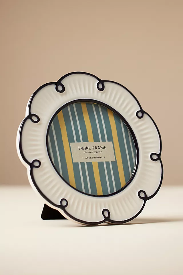 Twirl Ceramic Picture Frame