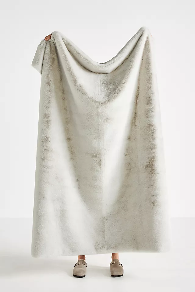 The Sophie Faux Fur Throw Blanket