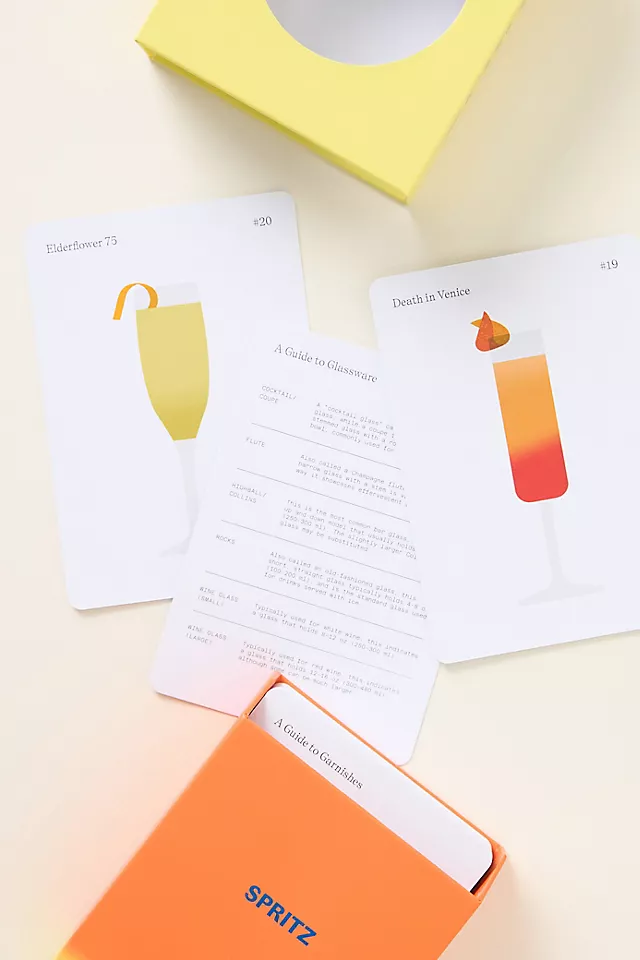 The Cocktail Cabinet: 50 Cocktail Recipes Card Deck