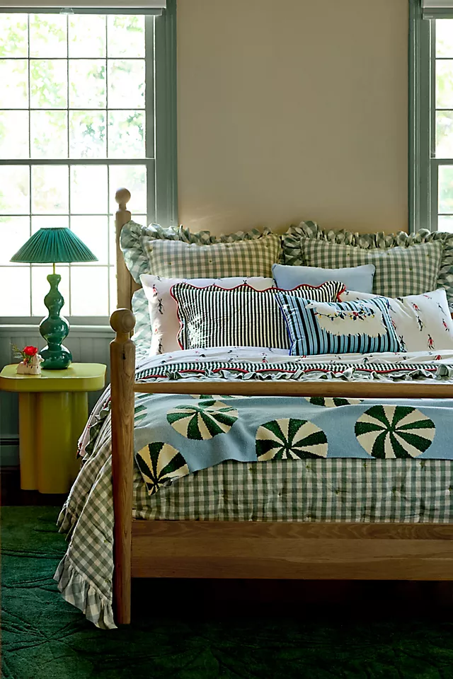 Bonnie Jacquard Knit Throw Blanket