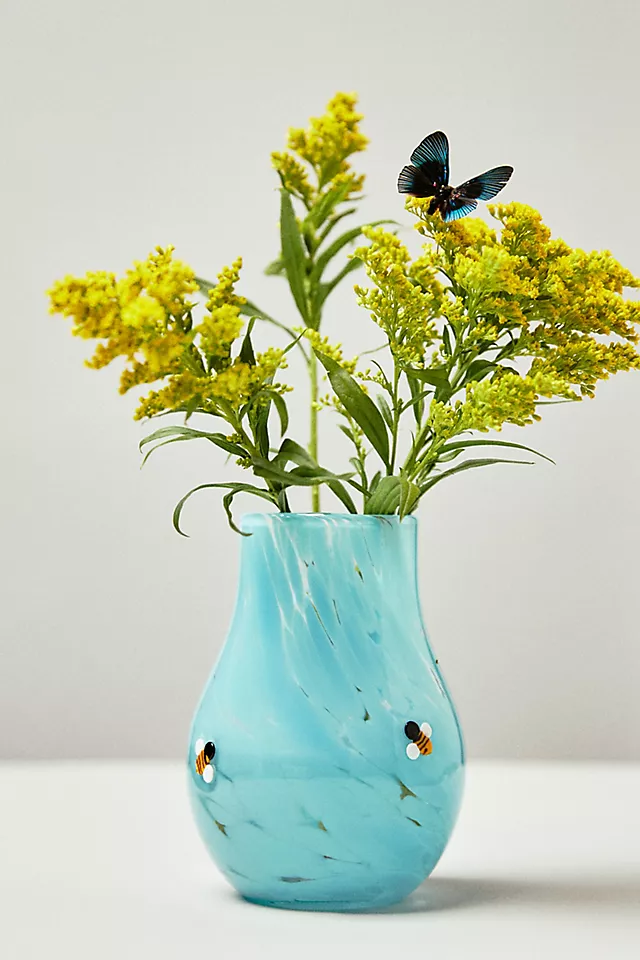The Icon Confetti Glass Vase