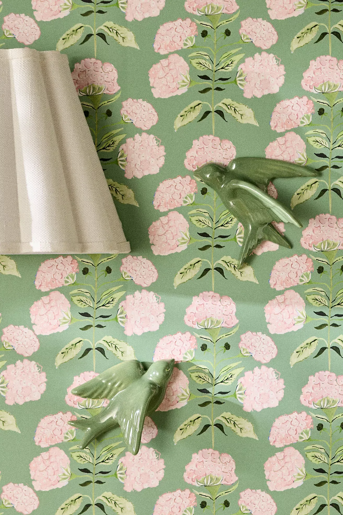 Flying Birds Ceramic Gallery Wall Charms, Set of 2