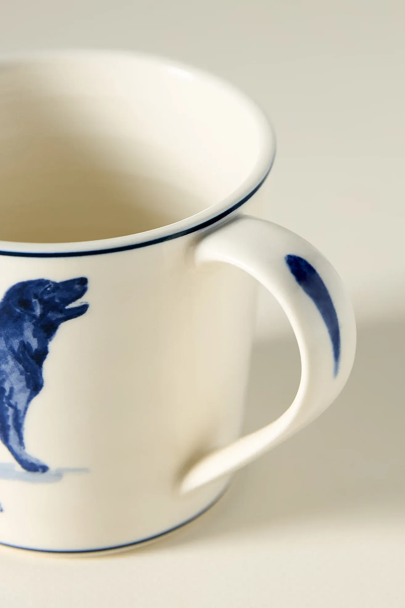 Molly Hatch Stoneware Dog Mug