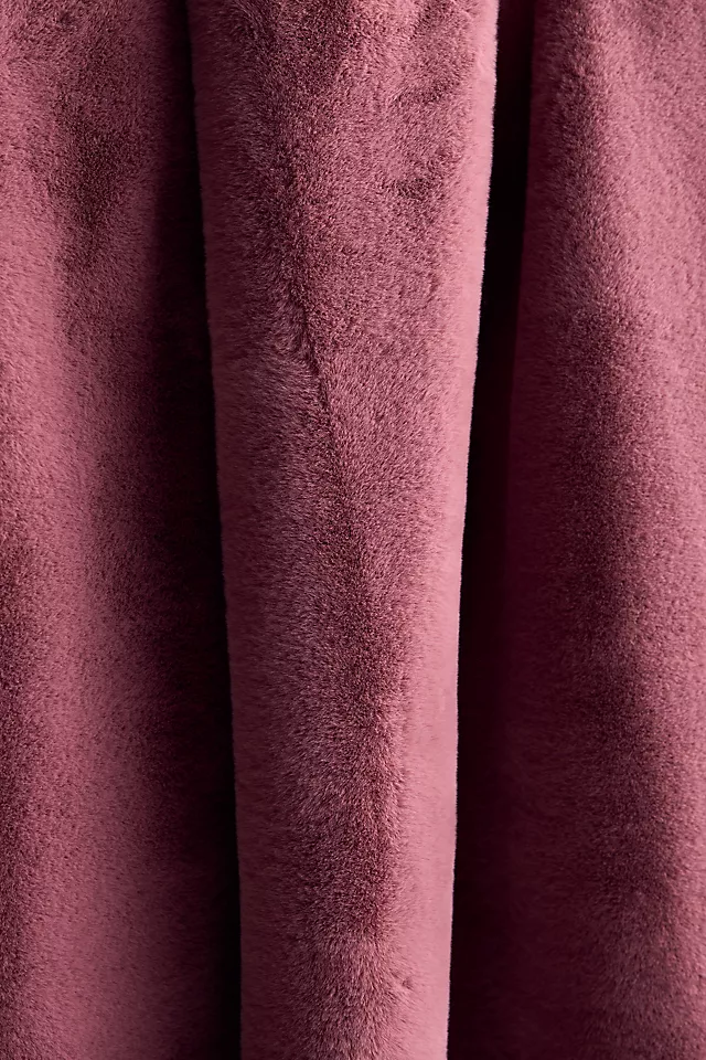 The Sophie Faux Fur Throw Blanket