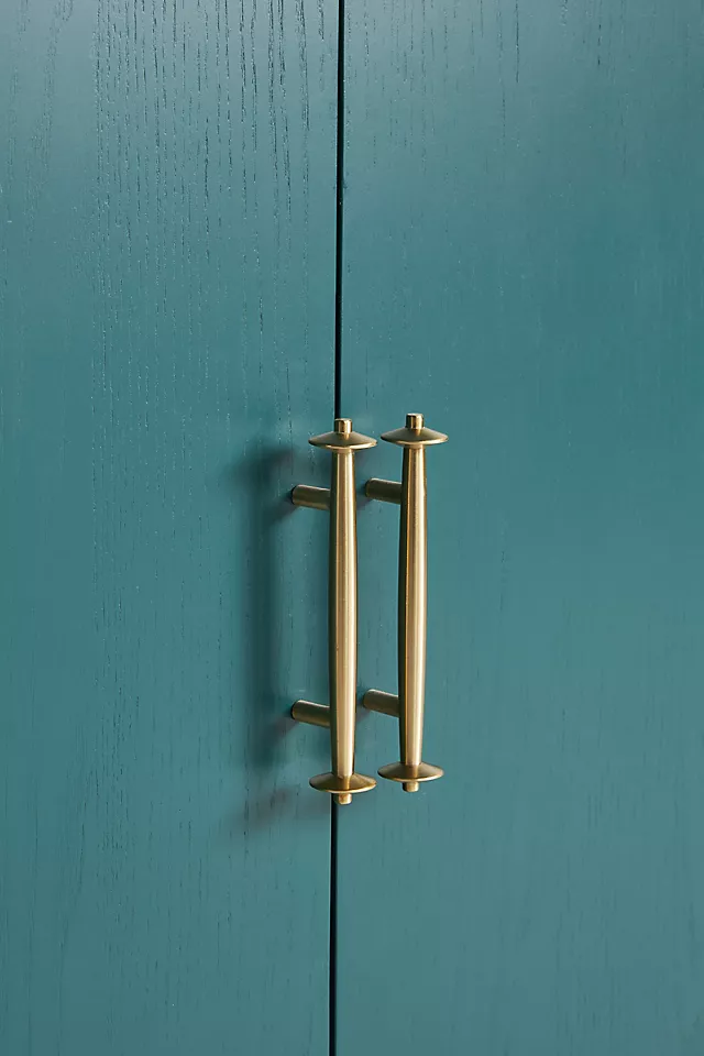 Livia Glass & Wood Storage Hutch