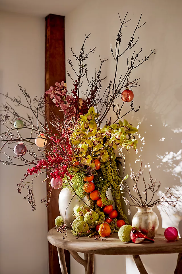 Good Cheer Bauble Midi Ornaments, Set of 25