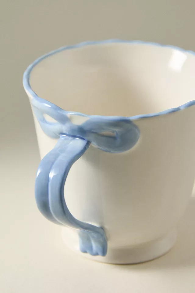 Benedita Bow Stoneware Mug