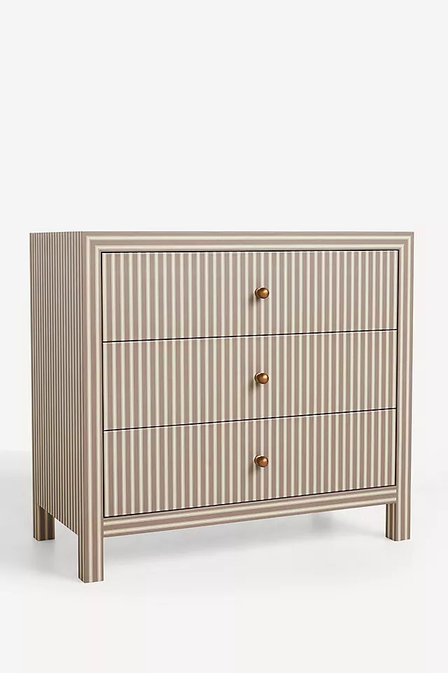 Hale Canvas Three-Drawer Dresser