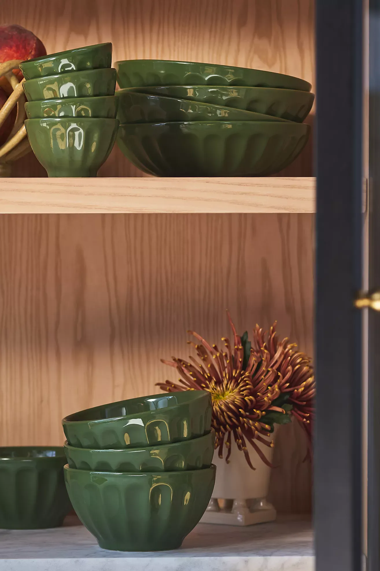 The Latte Stoneware Cereal Bowls, Set of 4: Amelie Edition