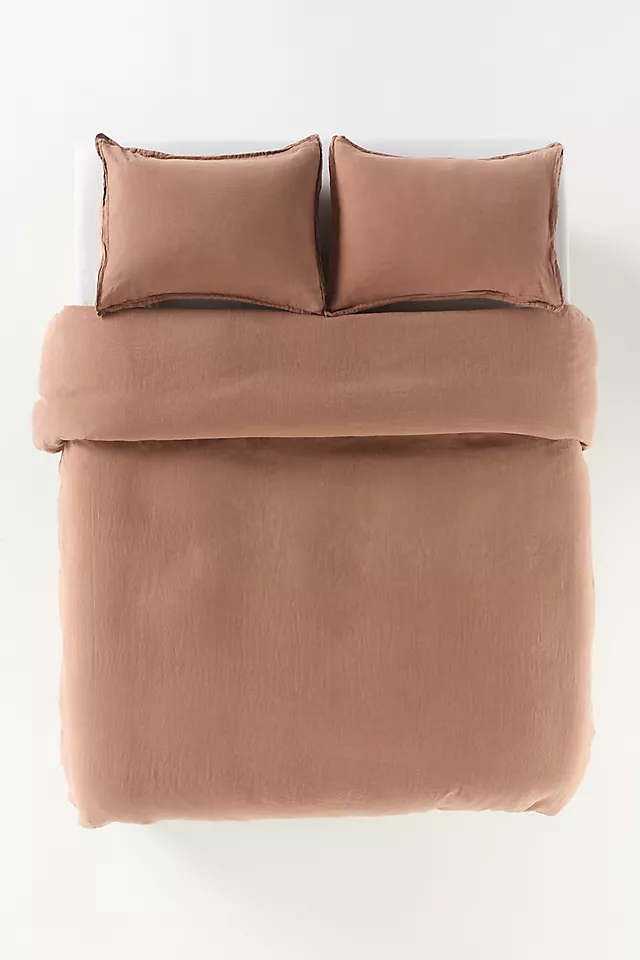 Washed Linen Duvet Cover​