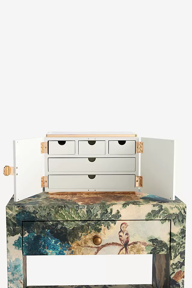 Juneau Lacquered Wood Jewelry Box