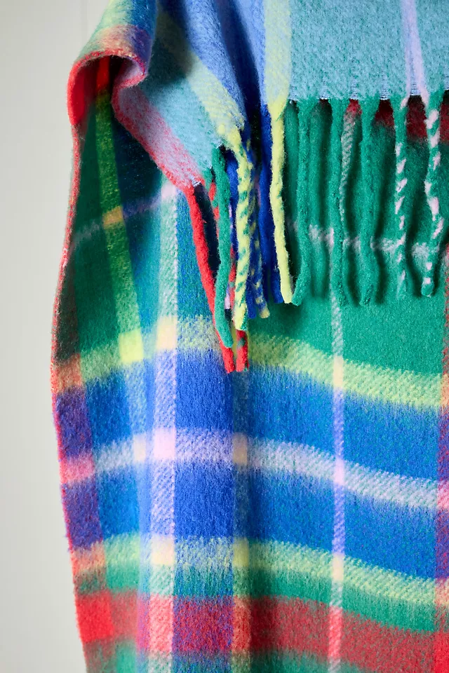 Tartan Wool Plaid Throw