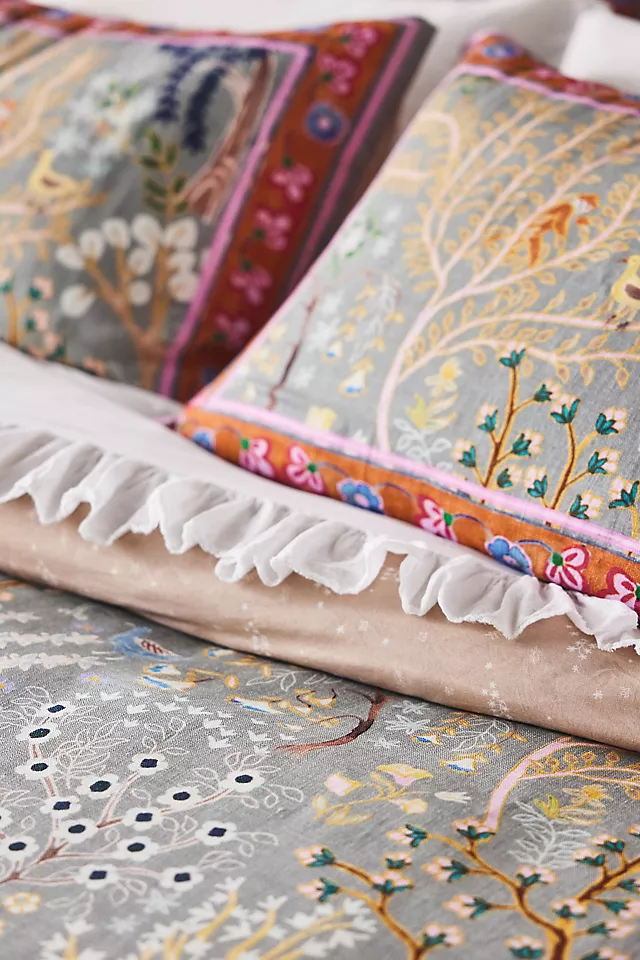 The Printed Cotton-Slub Duvet Collection