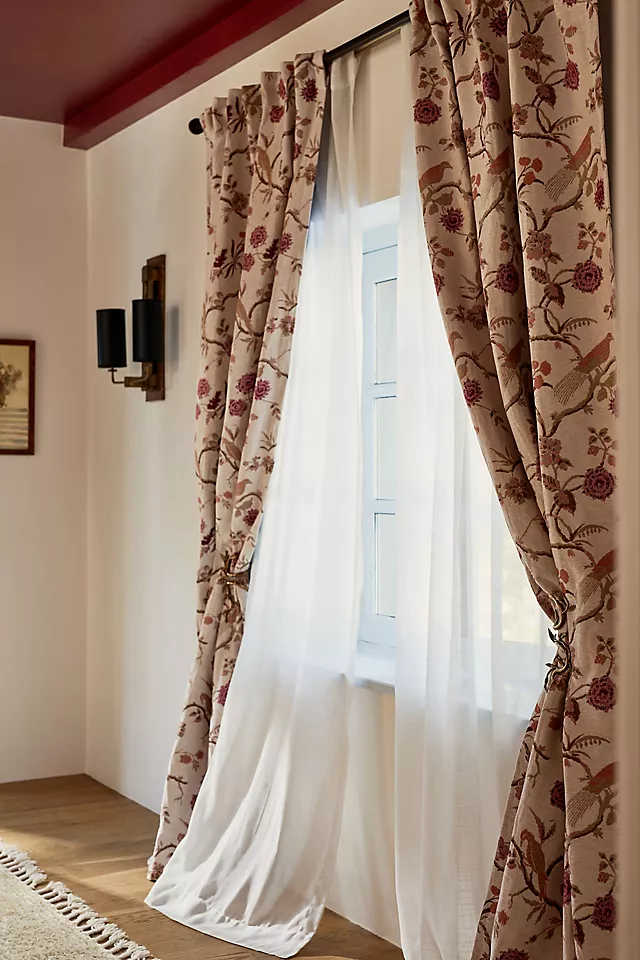 Lena Sheer Woven Curtain