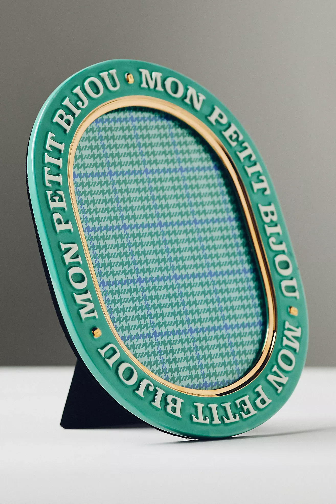 Claudette Text Stoneware Picture Frame