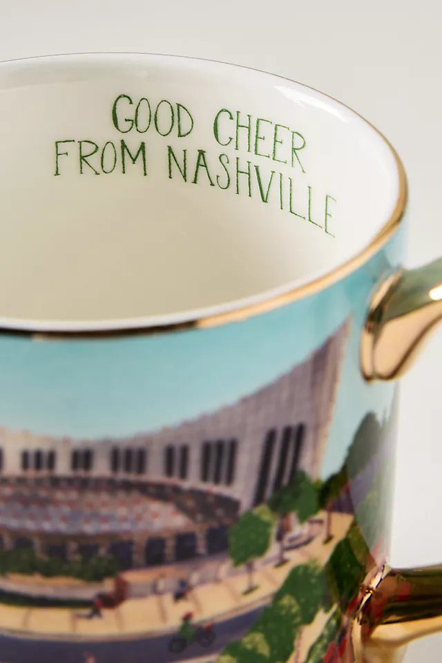Holiday in the City Stoneware Mug