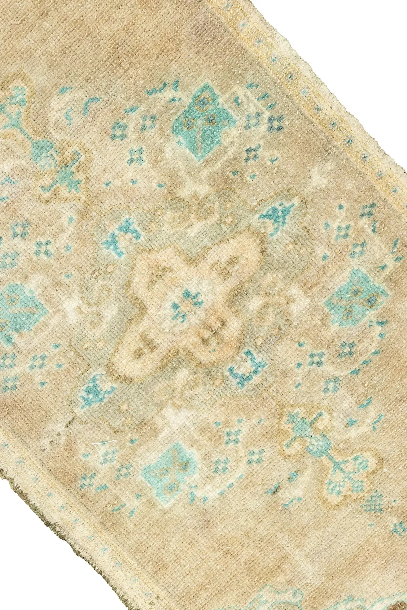 District Loom Vintage Turkish Mini Rug No. 655