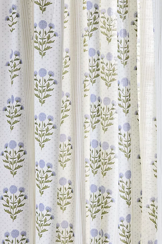 Eudora Cotton Printed Valence Curtain