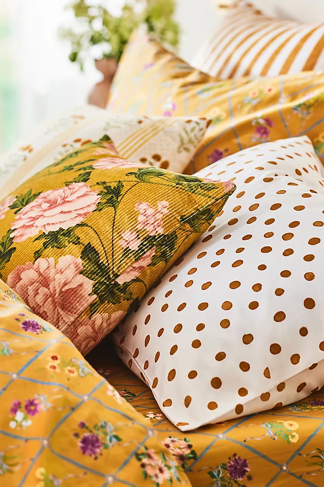 The Organic Cotton Sateen Printed Sheet Set by Maeve