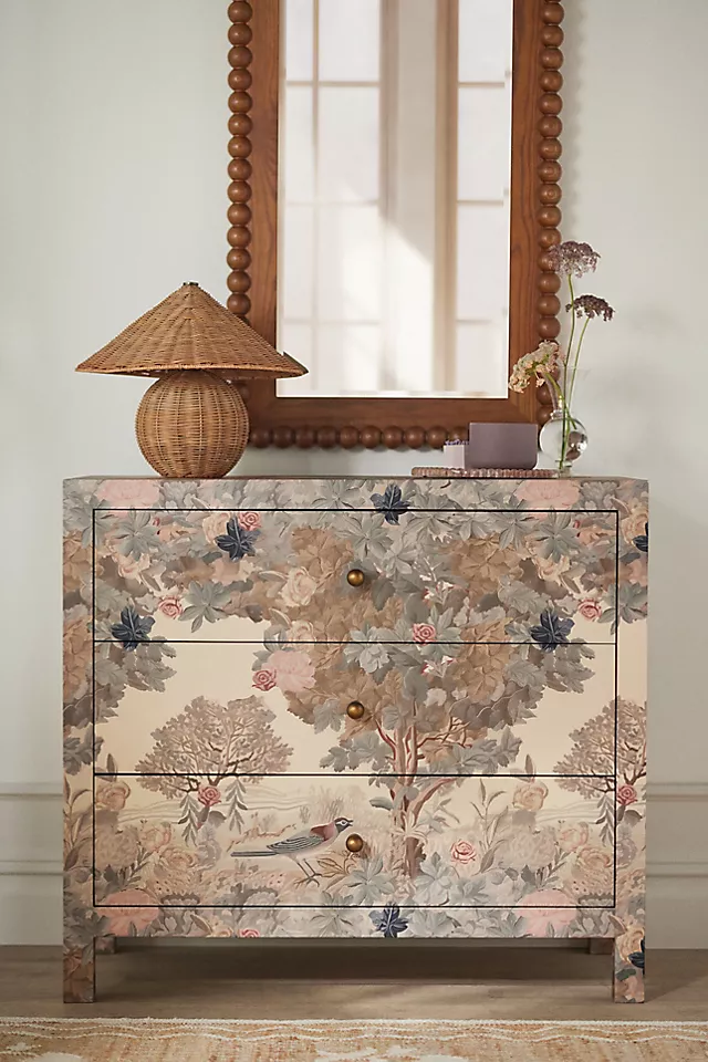 Hale Canvas Three-Drawer Dresser