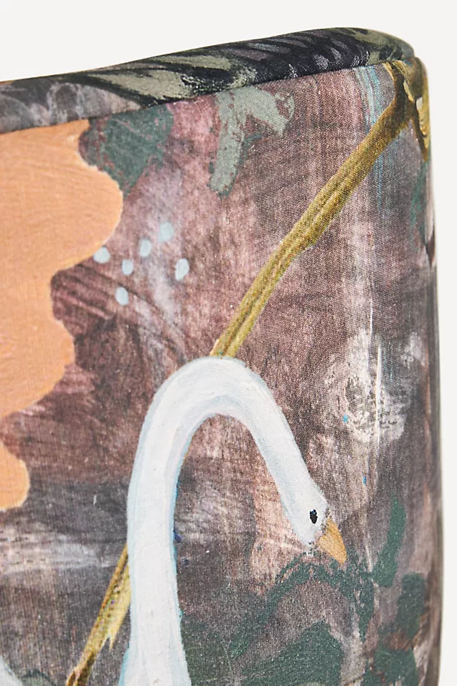 Effie Lena Velvet Tripod Chair