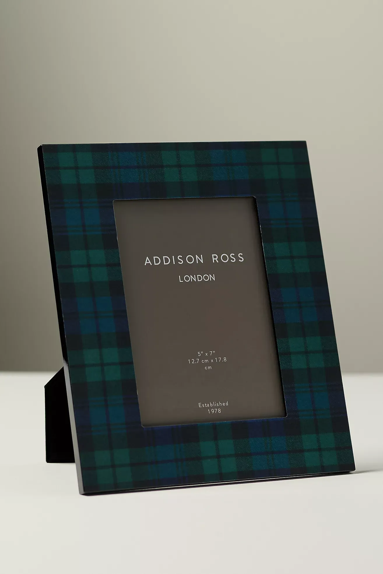 Addison Ross Tartan Lacquer Picture Frame