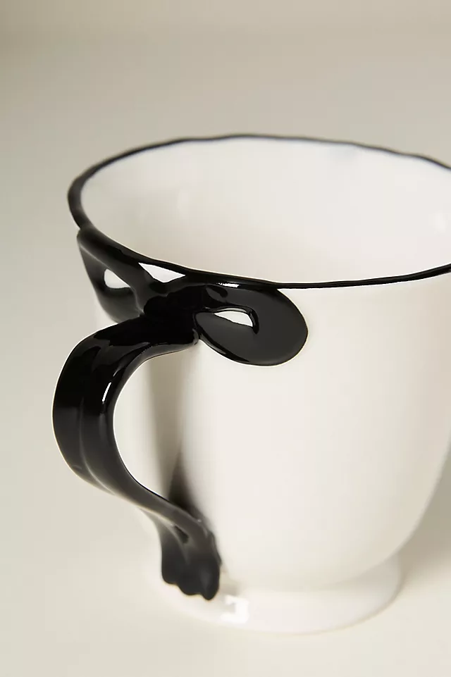 Benedita Bow Stoneware Mug