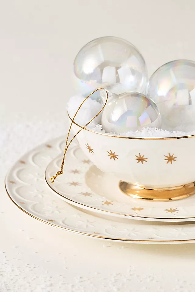 New York City Ballet Stoneware Dinner Plates, Set of 4