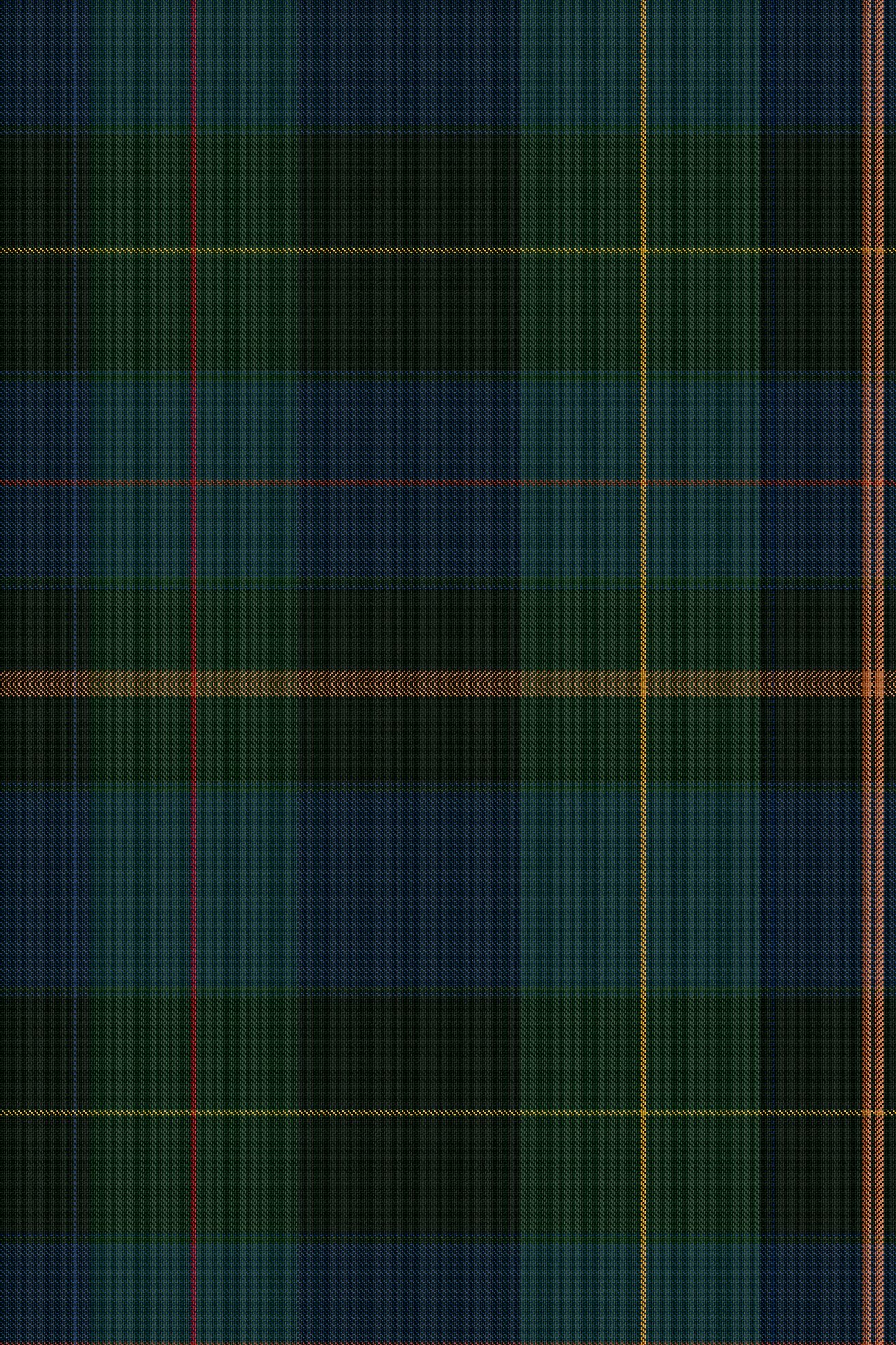 MINDTHEGAP Equestrian Plaid Green Wallpaper