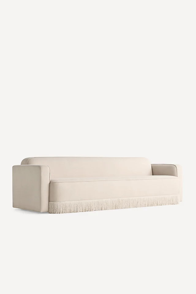 Sinclair Performance Linen Fringe Sofa