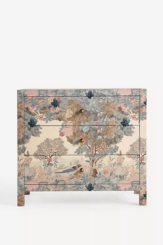 Hale Canvas Three-Drawer Dresser