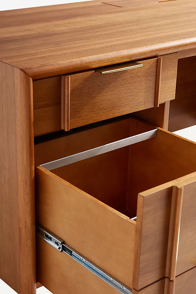 Quincy Wood Executive Desk