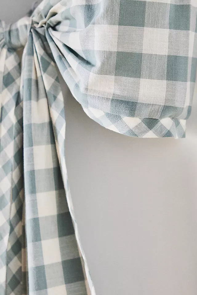 Gingham Bow Tree Topper